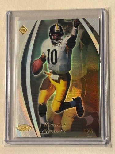 1998 Collector's Edge Masters Kordell Stewart Hologold Jersey #d 10/10 Steelers - Picture 1 of 2