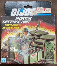 VINTAGE HASBRO GI JOE ARAH 1984 MORTAR DEFENSE UNIT MIB SEALED CONTENTS BOXED