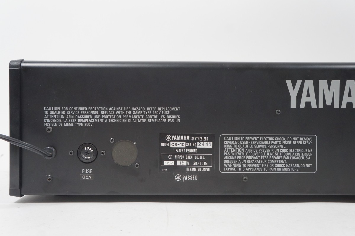 中古　Yamaha CS-10 Yamaha CS-10 | Reverb