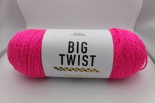 One Big Twist Twinkle Value Yarn, Color is Hot Pink, 380 yds 4 medium, NEW