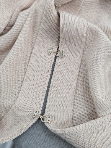 MM. LaFleur Knit Cardigan hook loop closure Business Professional Small - Picture 6 of 8