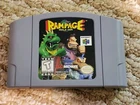 Rampage World Tour Nintendo 64 1997 Cartridge Only - Tested & Working