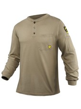 FR Welding Shirts for Men Lightweight, 5.5oz Flame Resistant Shirts Long Slee...