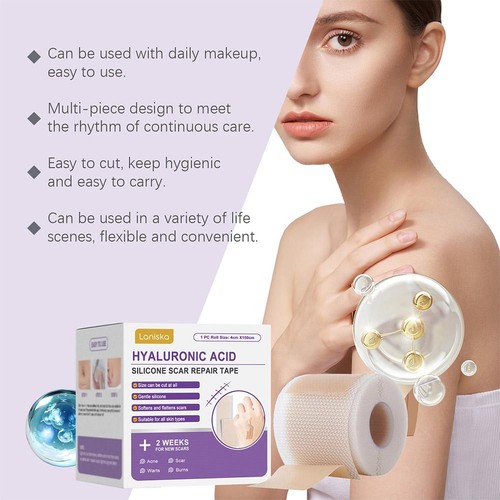 Silicone Scar Sheet Wrinkles & Improve Scar Status | Repair Nursing Patch- Au - Picture 3 of 15