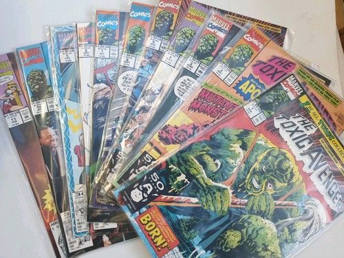 The Toxic Avenger Full Set 1-11 Marvel Comics Vol 1 1991 All Issues Nm New Movie