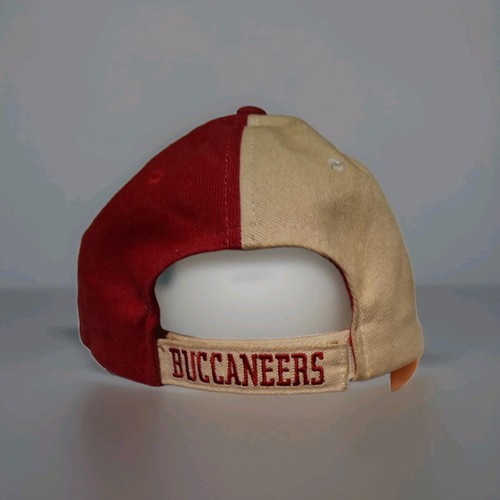 Vintage 90s Tampa Bay Buccaneers NFL Embroidered 2 Tone Hat HTF Game Day - Picture 4 of 6