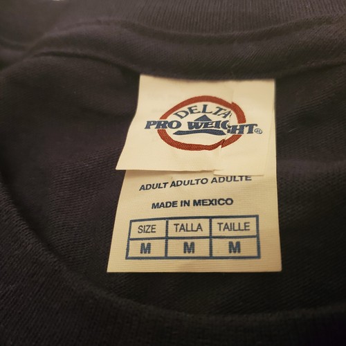 The Rolling Stones July 8 2015 Comerica Park Zip Code Tour Navy M Medium T Shirt - Picture 6 of 24