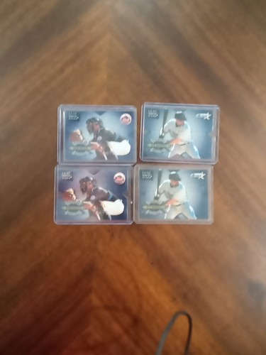 Die-cut 1998 LEAF ROOKIES&STARS EXTREME MEASURES#6MIKE PIAZZA#29/40 Ends Noon - Picture 2 of 23