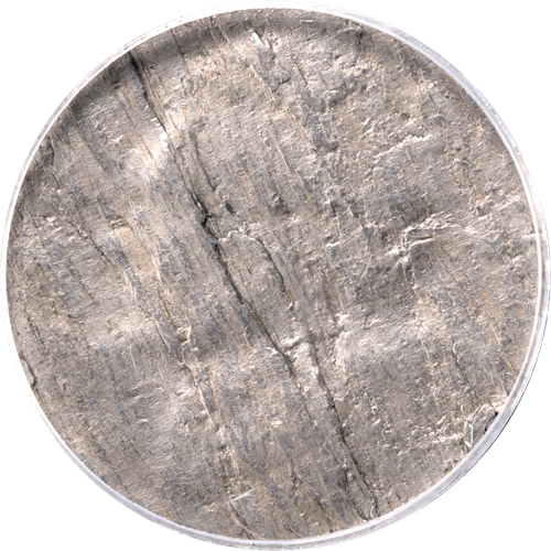 No Date Jefferson Nickel 5c Error - Struck on Spilt Planchet PCGS AU50 - Picture 4 of 5