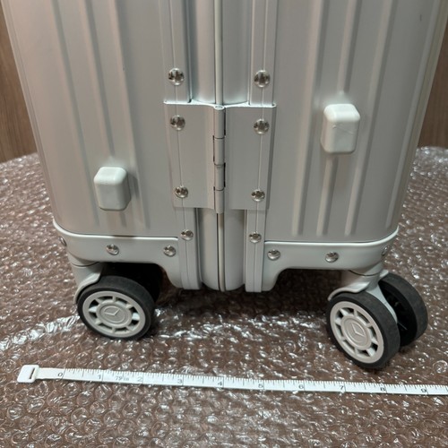 Mercedes Benz Valigia Alluminio Originale Valigia Argento 32L Novità Viaggio - Foto 6 di 18