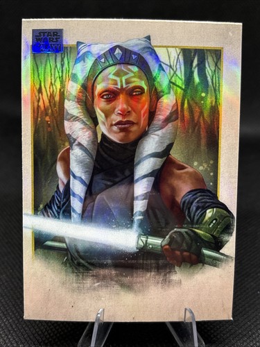 2024 Topps Chrome Star Wars Galaxy Ahsoka Tano Refractor #74 - Bild 1 von 2