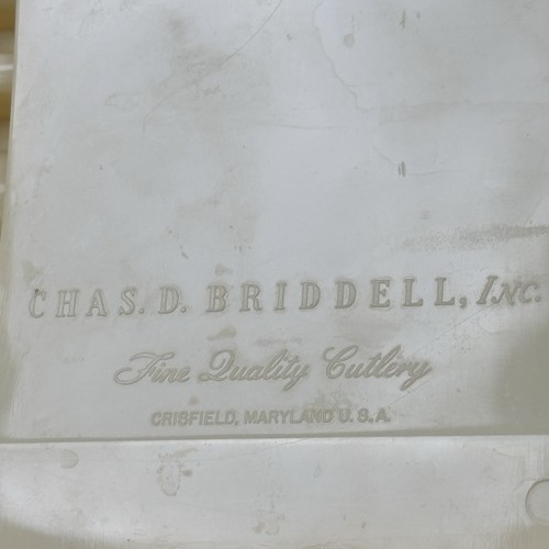 VTG Carvel Hall Steak Knives by Briddell 8 PC Silver Fine Cutlery Mid-Century - Picture 9 of 10