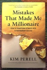 Mistakes That Made Me A Millionaire By Kim Perell Hardcover Book Brand New 