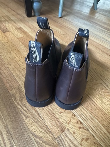 Blundstone Boots Elastic Sided Boot Size 12 men’s brown - Picture 3 of 6