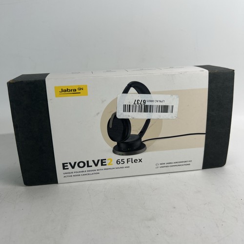 Jabra Evolve2 65 Flex - USB-A UC Stereo (Wireless Charging) Wireless Headset