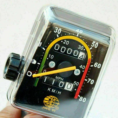 Fahrrad Tacho Mechanisch Tachometer Analog Kilometerzähler Vintage Meter - Bild 7 von 8
