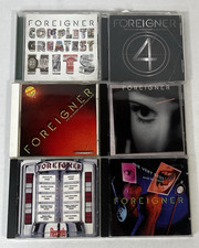 Foreigner 6 CD Lot Inside Information Records Complete Greatest Hits Rock
