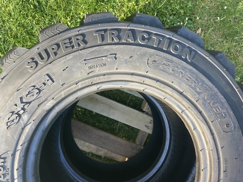 4-NEW 12-16.5 SKS-1 Skid Steer Tires for Bobcat & more-12X16.5-14PLY - Picture 6 of 8