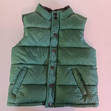 Gymboree, Kids Puffer Vest, NEW, Snap Front, size Med, Green