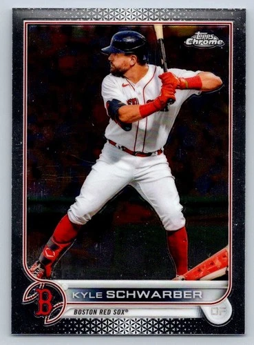 2022 Topps Chrome - Kyle Schwarber #110 Boston Red Sox - product listing photo