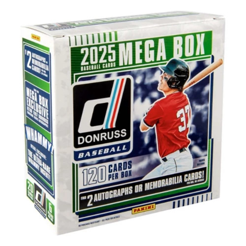 2025 Panini Donruss Baseball Trading Card Mega Box SEALED - Picture 1 of 4
