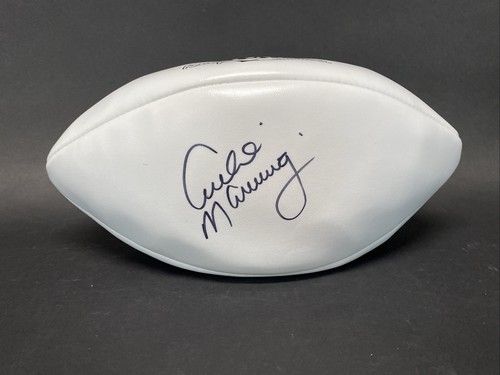 ARCHIE Manning SIGNED Autographed NFL FOOTBALL Wilson No COA E3 - Picture 3 of 11