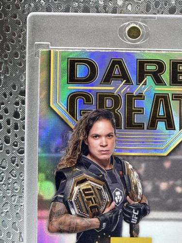 Amanda Nunes 2025 Topps Chrome UFC Dare to be Great Refractor SP #DBG-4 - Imagen 2 de 10