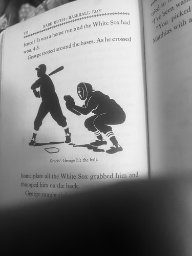 BABE RUTH BASEBALL JUNGE GEBUNDENES BUCH 1954 - SEHR SELTEN - KOSTENLOSER VERSAND - Bild 4 von 5
