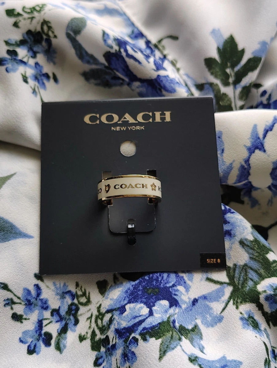 Coach 8 Ring Fashion Rings for sale | eBay
