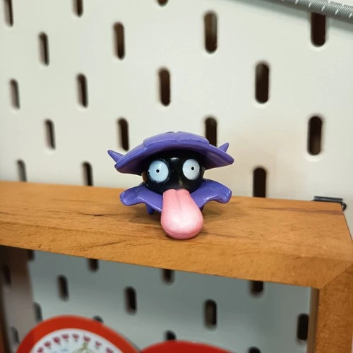 Vintage TOMY Pokemon SHELLDER CGTSJ Nintendo 1.5" Mini Figure Toy Collectible