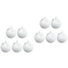 10 stücke hängende weihnachtsbälle dekorative ptermas weihnachtsbaum