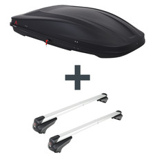 Dachbox G3 Spark 520 + Dachträger G3 für Dacia Sandero Stepway II TOP