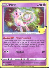 Pokemon Celebrations Mew 011/025 Holo Rare