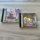 Lot of 2 Sega Saturn Japan Import Games - USA Seller