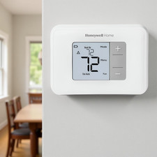 Honeywell White Simple Display Non-Programmable Digital Thermostat -
