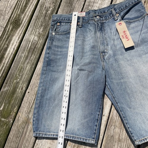 Levi’s 569 Loose Straight Blue Jean Shorts Baggy Wide Men’s Sz 38 NWT - Picture 7 of 7