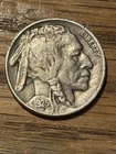 1925-P Buffalo Nickel Choice Original XF/AU Full Horn