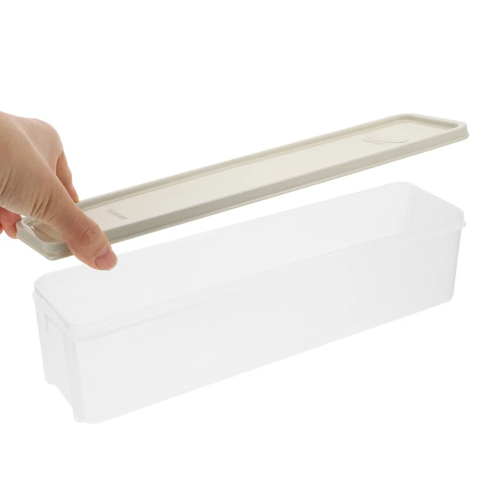 3pcs Pasta -Lagerbehälter mit Deckel klarer trockener Knotenhalter luftdichter - Bild 3 von 4