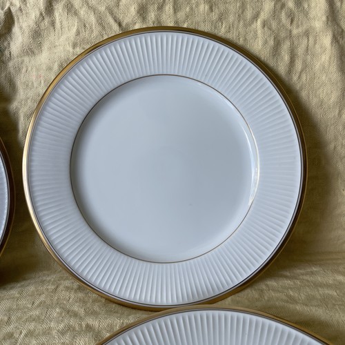 Classique D'or Fitz & Floyd Lot Of 4 Replacement Dinner Plates 172 Discontinued - Picture 3 of 10