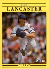 1991 Fleer MLB Les Lancaster #424