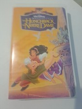 The Hunchback of Notre Dame (VHS, 1997) Disney Masterpiece Collection Clamshell 