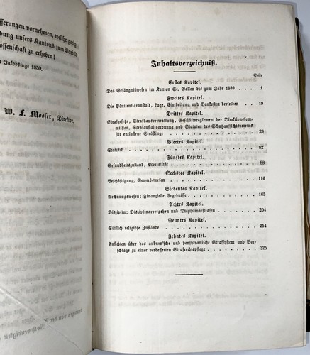1851 Mooser, work on penal reform and prison architecture in Switzerland - Picture 6 of 10