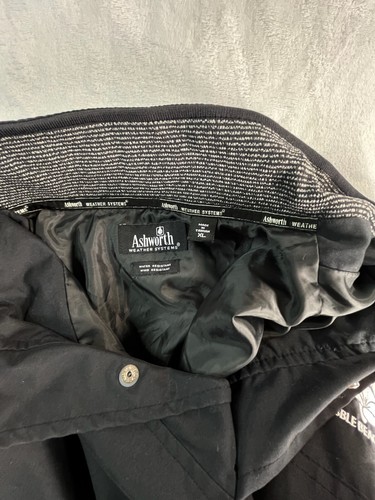 Pullover negro manga corta Poppy Hills Ashworth Weather Systems para hombre XL marca - Imagen 12 de 13
