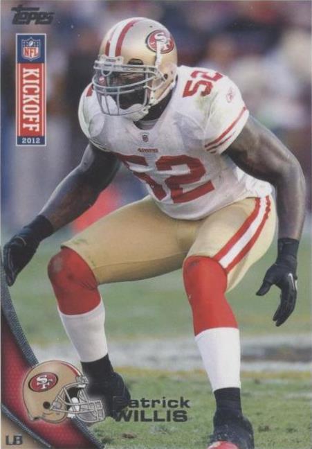 2012 Topps Kickoff Patrick Willis #49 - 1 of 2