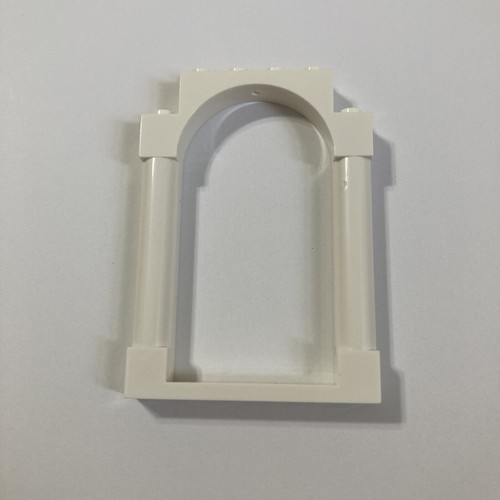 Lego 1x Tür Türöffnung Fenster Wand 1x6x7 Rahmen Säule Säule Bogen weiß 400666 - Bild 1 von 2