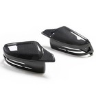 M-Style Mirrors For Benz W204 W212 W218 Real Carbon Fiber Side Mirror Cover Cap