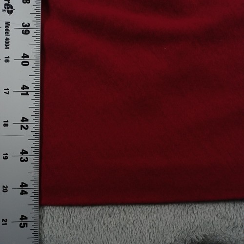 Vintage Norma Walters Dress Womens 8 Red Wool Draped Midi 80s NWT Retro - Picture 12 of 12