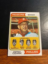 1974 TOPPS BASEBALL #119 DANNY OZARK!! $1 SHIPPING!!