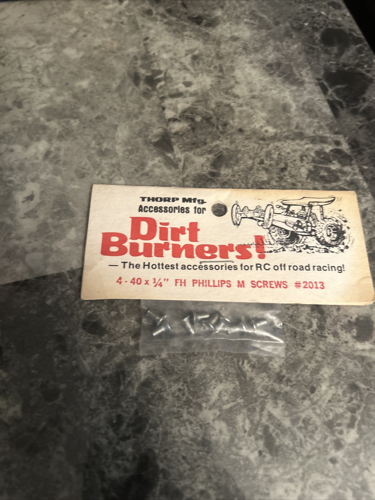 (b1) Vintage Mfg Dirt Burners 440 X 1/4 FH Phillips M Screws 2013 RC Car Parts eBay