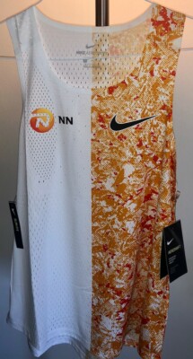 NIKE - 【Sサイズ】Aeroswift Singlet (Pro Elite デザイン) NWT NIKE PRO ELITE Eliud KIPCHOGE Aeroswift Singlet Bowerman